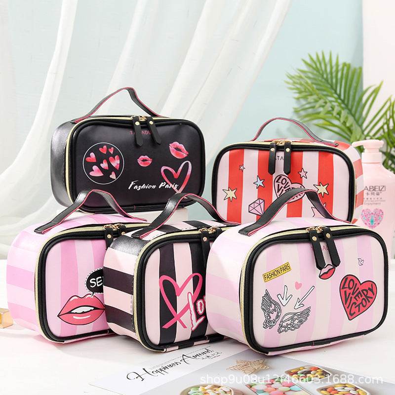 Portable Toiletry Bag Storage Bag Cosmetic Bag - EX-STOCK Canada