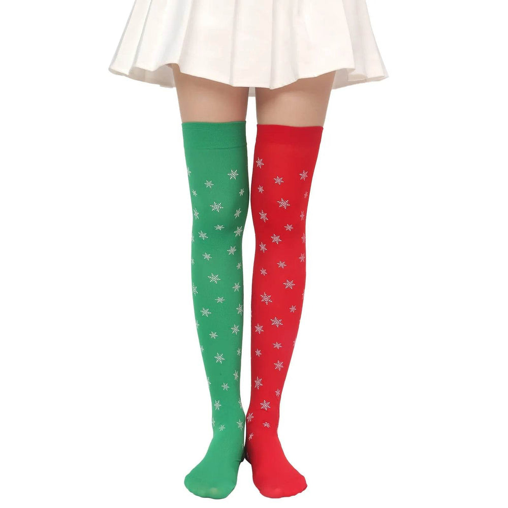 Christmas Plush Doll Knee Socks Bow Stockings - EX-STOCK Canada