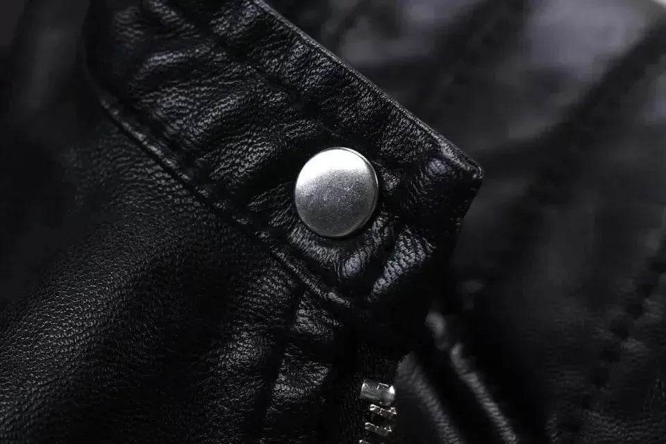 Ladies Fall and Winter Slim fit Leather Jacket Biker Jacket Women - EX-STOCK Canada
