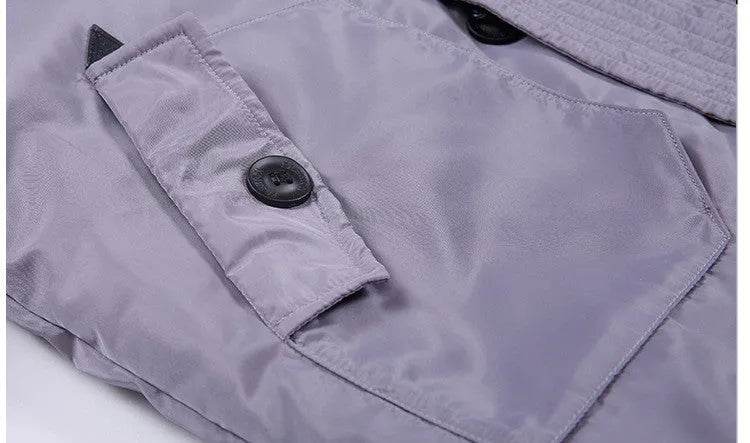 Boys Down Jacket Mid-length White Duck Down Hooded - EX-STOCK Canada