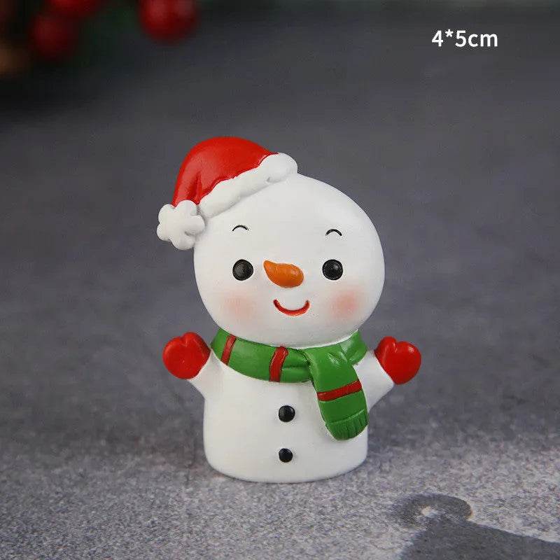 Decorative Resin Ornaments For Christmas Baked Cakes - EX-STOCK Canada