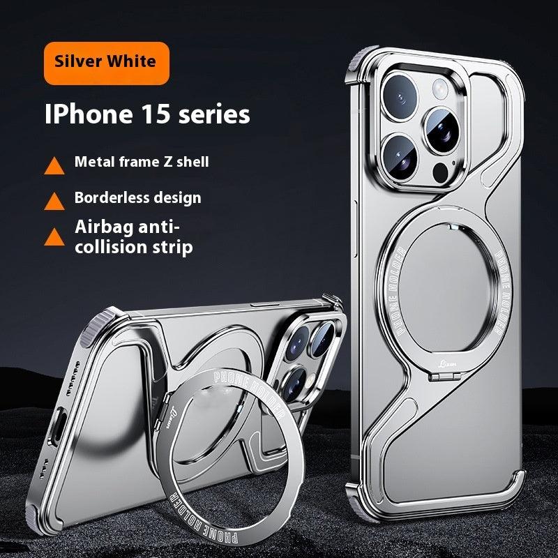 Z-type Metal Bracket Magnetic Phone Case EX-STOCK Canada