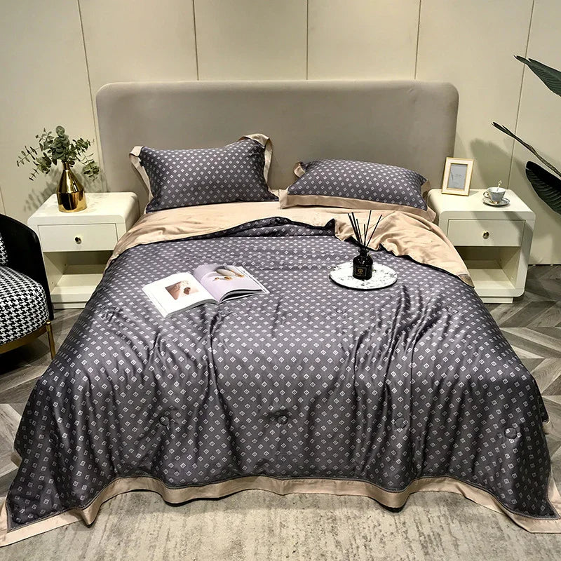 High-end Tencel Summer Cooling Duvet Four-piece Set EX-STOCK Canada