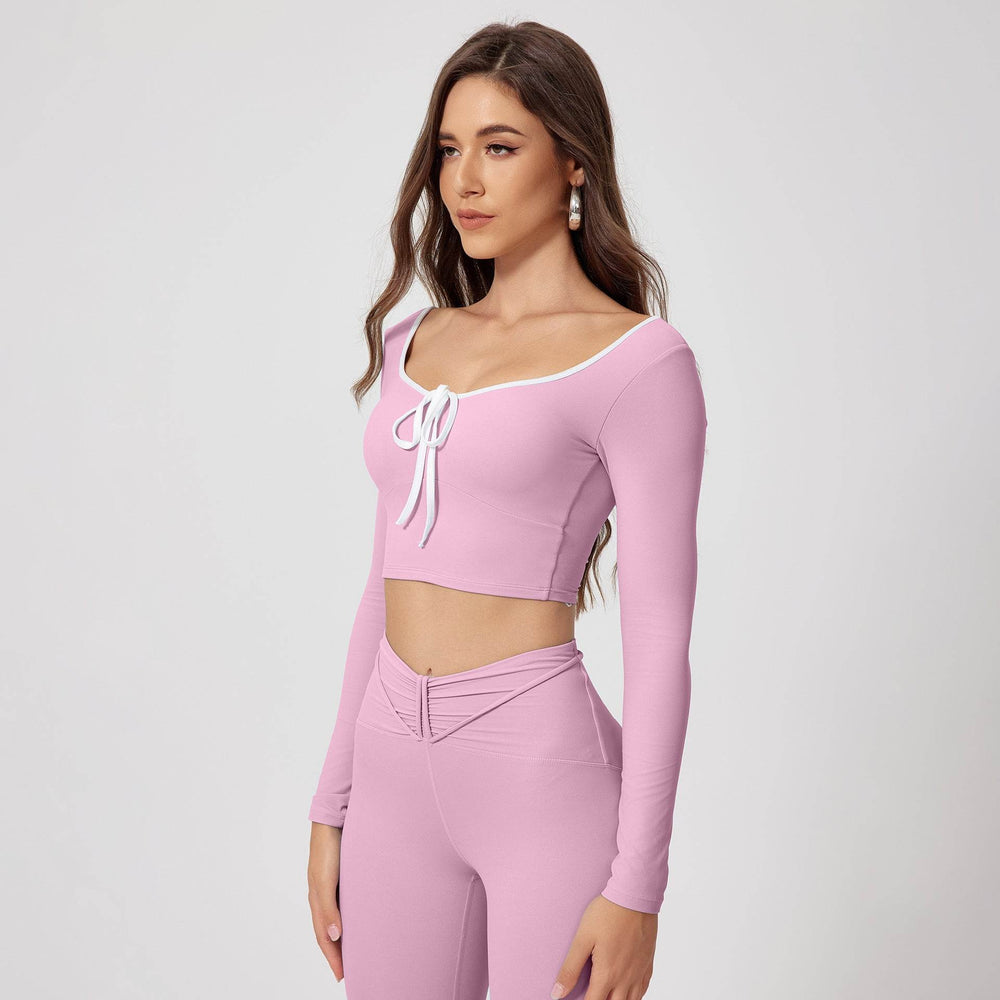 Quick-dry Training Running Sports Fitness Gym Crop Workout top for women - EX-STOCK Canada