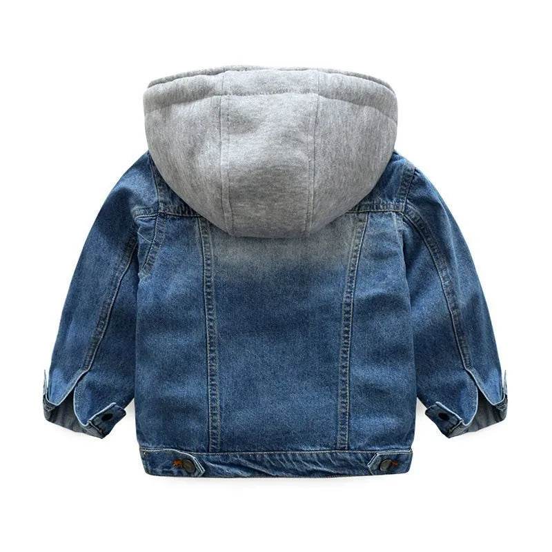 Boys And Children Washed Soft Denim Jacket - EX-STOCK Canada