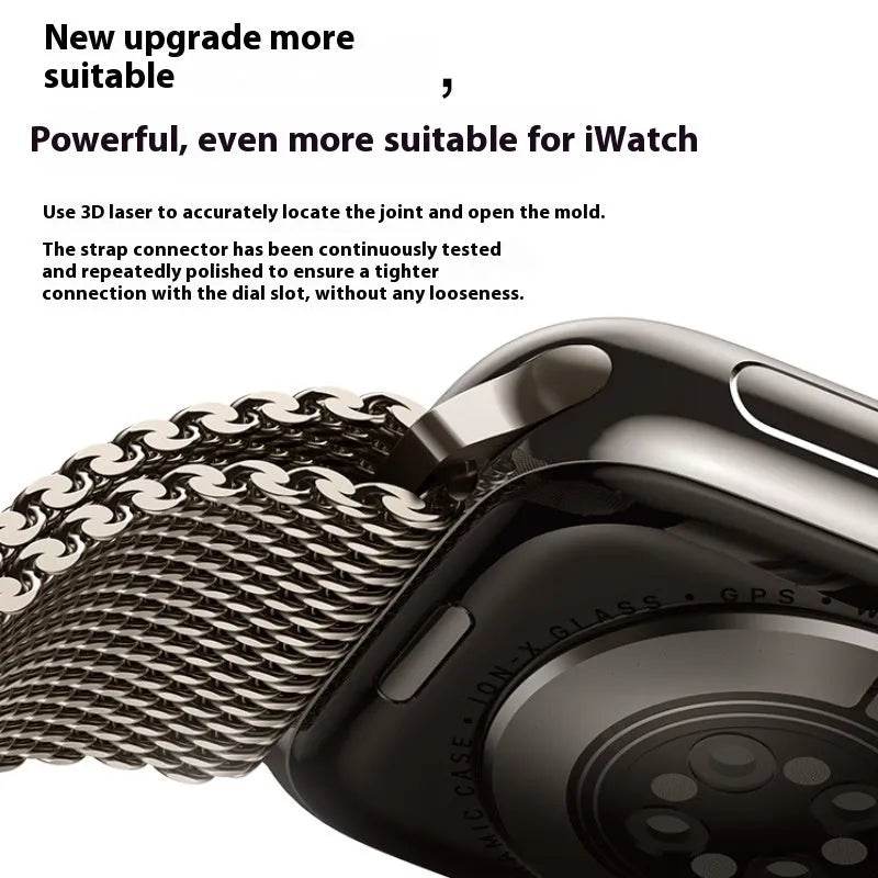 Fashion Titanium Parachute Buckle Milanis Watch Strap - EX-STOCK Canada