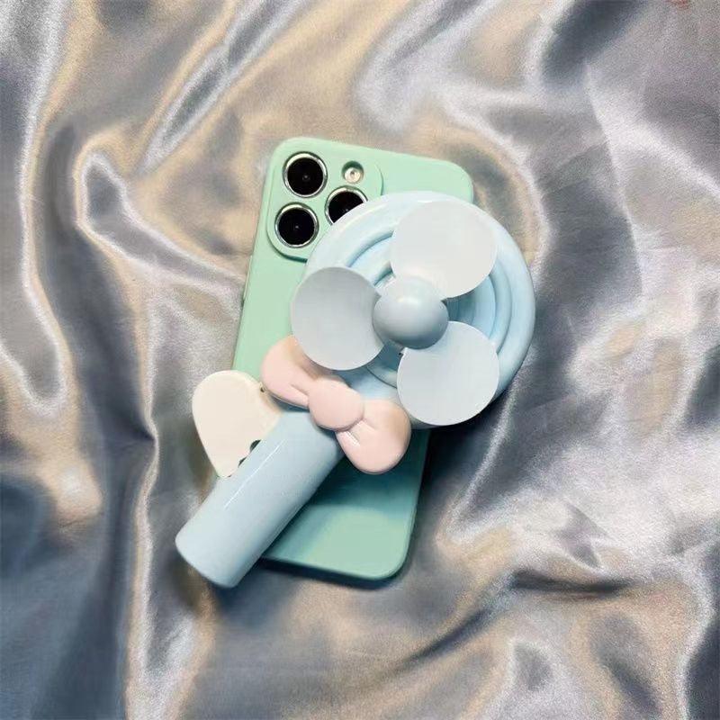 Lollipop Hand Fan Drop-resistant Soft Phone Case EX-STOCK Canada
