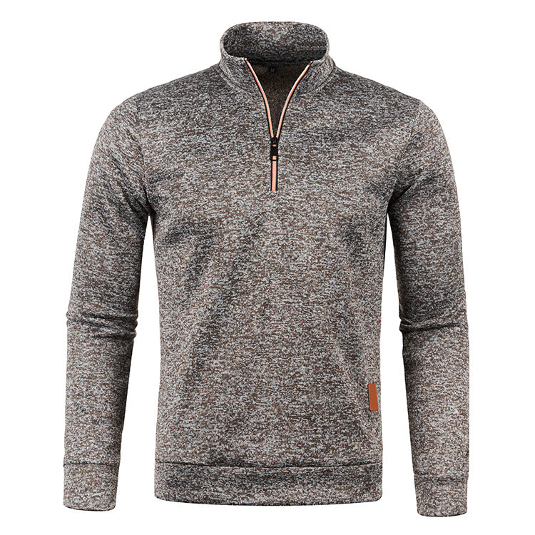 Autumn And Winter Men's Neckline Zipper Sweater | EX-STOCK product gallery photo 11