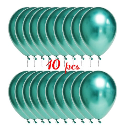 Sequined Latex Balloons for Birthday & Wedding Decorations – 12 Inch Colorful Party Balloons