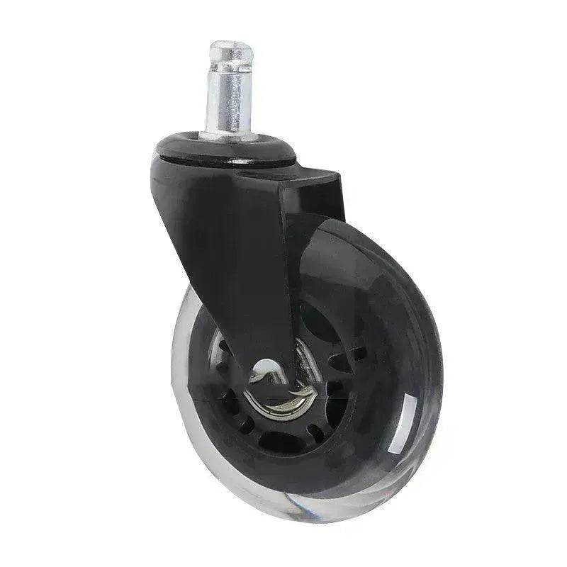 Benyu Casters 2.5 Black Transparent Wheel Furniture Wheel - EX-STOCK Canada