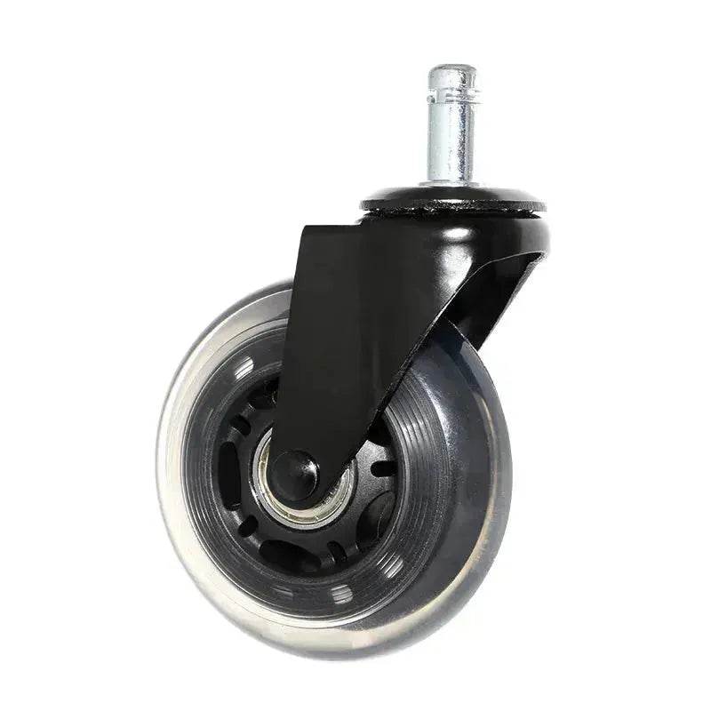 Benyu Casters 2.5 Black Transparent Wheel Furniture Wheel - EX-STOCK Canada
