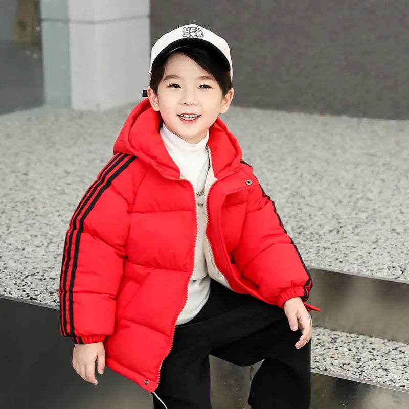 Children's Cotton Clothes Thickened Fall Winter Coat - EX-STOCK Canada