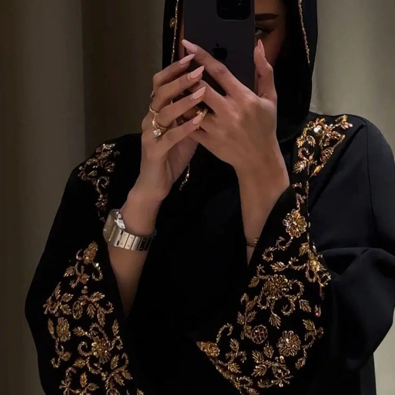 Muslim Women's Wear Long Sleeve Dress - EX-STOCK Canada