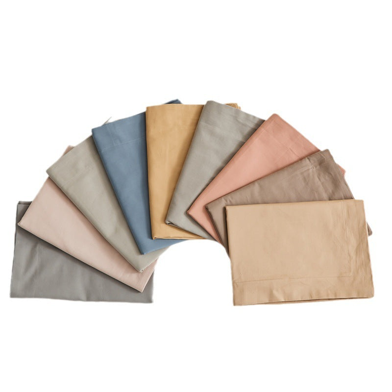 100 Cotton Sanding Duvet Cover Autumn And Winter Thickening Solid Color EX-STOCK Canada