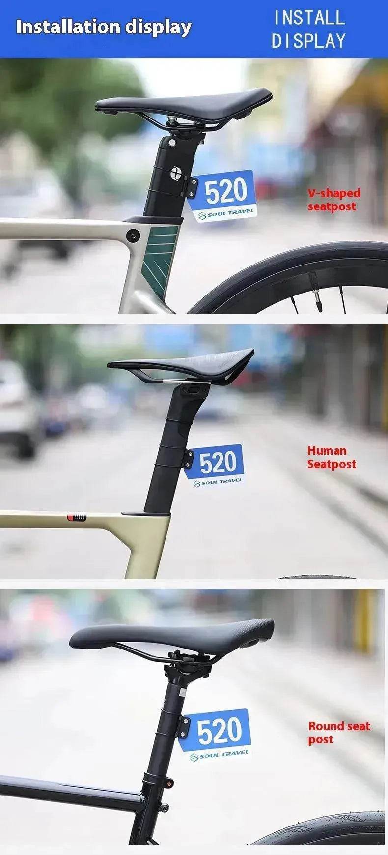 Bicycle Bike Cycling Competition Plate Number - EX-STOCK Canada