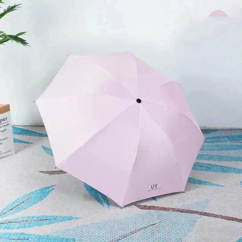 Black Gum Sunscreen Anti Ultraviolet Umbrella Advertising Umbrella Daisy Umbrella Umbrella Girl - EX-STOCK Canada