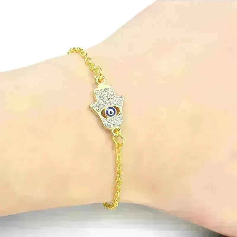 Blue Eye Bracelet Arab Jewelry - EX-STOCK CANADA