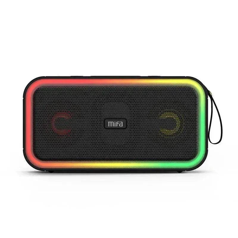 Bluetooth Speaker With Colored Lights, Dual Speakers, Household Ultra-large Volume - EX-STOCK Canada