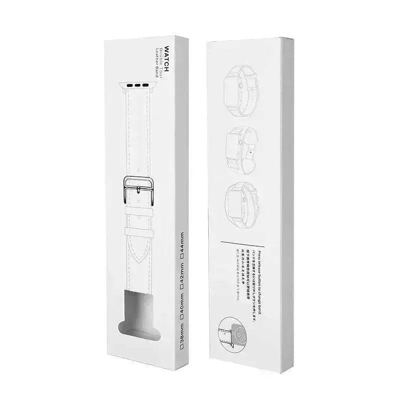 Braided Elastic Single-ring Smart Watchband Box iWatch Strap suitable Apple Smart Watch - EX-STOCK Canada