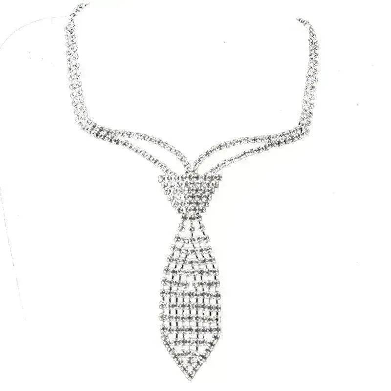 Bridal Wedding Party Rhinestone Choker Necklace for Women. - EX-STOCK Canada