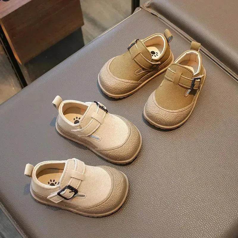 British Style Soft Bottom New Girls' Leather Shoes - EX-STOCK Canada