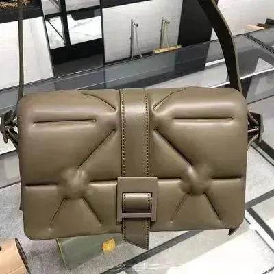 Business Commute Embossed Diamond Stripe Under arm Shoulder Handbag - EX-STOCK Canada