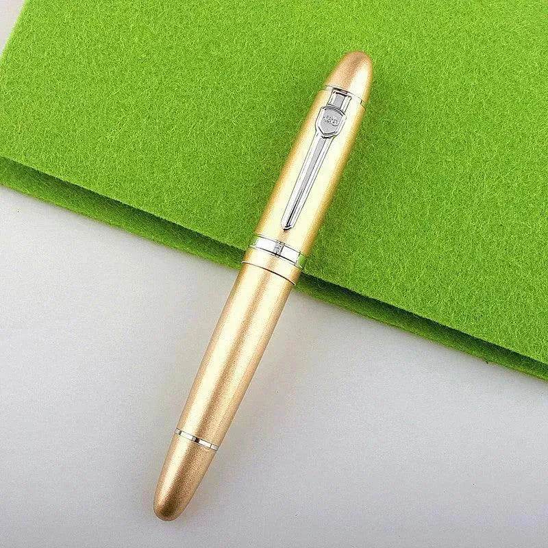 Business Office Metal Signature Signed Pearl Round Beads Neutral Ball Pen - EX-STOCK Canada