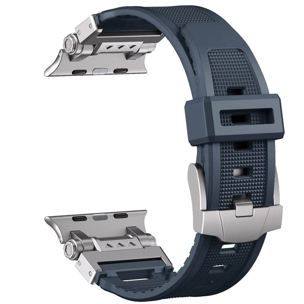 High End Metal And Silicone Watch Strap - EX-STOCK Canada