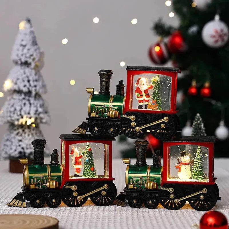 Christmas Gift Train Decoration Small Night Lamp - EX-STOCK Canada