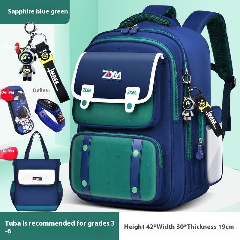 Elementary School Spine Protection Backpack Water resistant School bag - EX-STOCK Canada