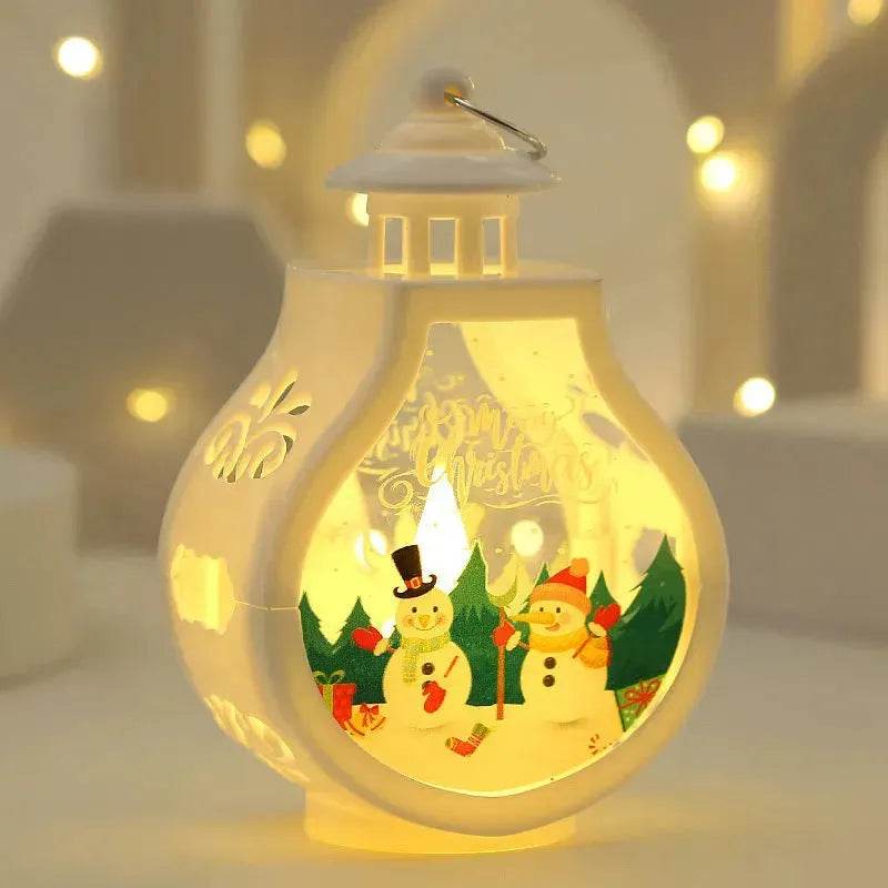 Christmas Candle Lamp Romantic Ornaments - EX-STOCK Canada