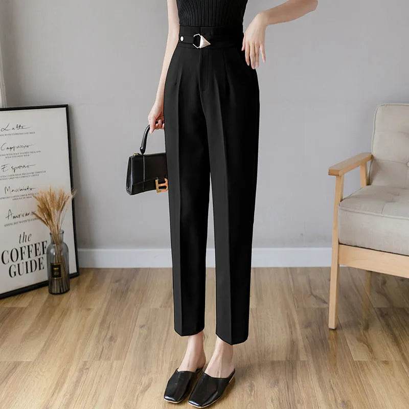 High-waisted Women's Trousers And Small Trousers - EX-STOCK Canada