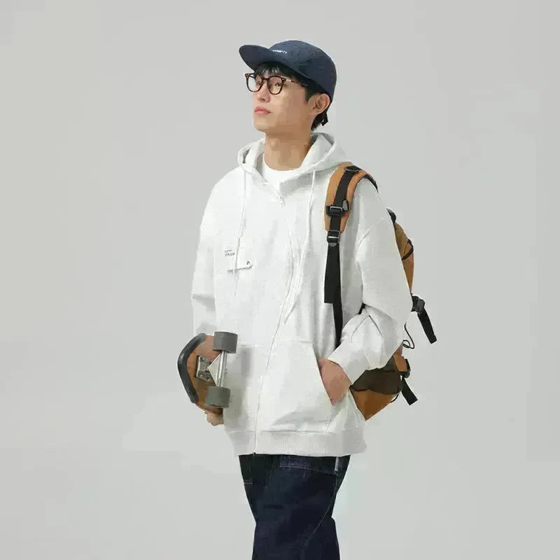 High School Drawstring Hoodie Pullover sweatshirt for Autumn Season - EX-STOCK CANADA