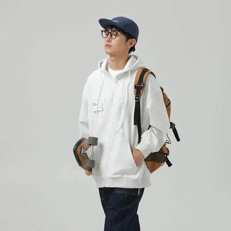 High School Drawstring Hoodie Pullover sweatshirt for Autumn Season - EX-STOCK Canada