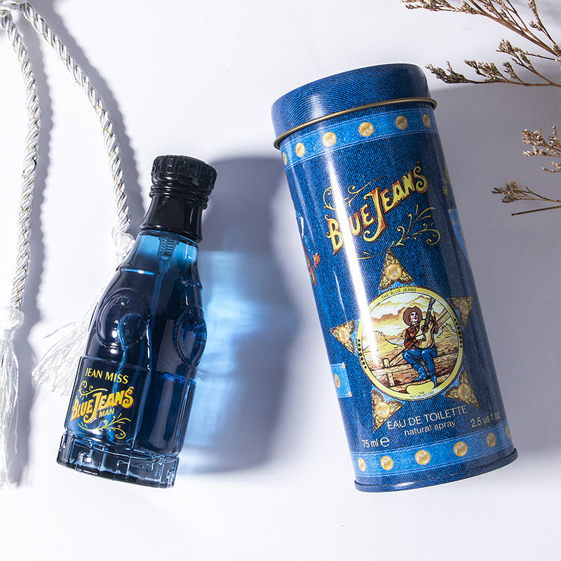 Blue Denim Cola Flavor Men's Perfume Azure Long-lasting Natural Cologne 75ml - EX-STOCK Canada