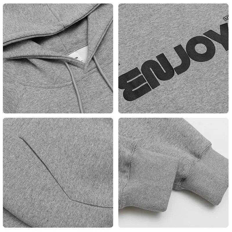 Fall Winter Teenagers Oversized Hoodie Pullover Sweatshirt - EX-STOCK Canada