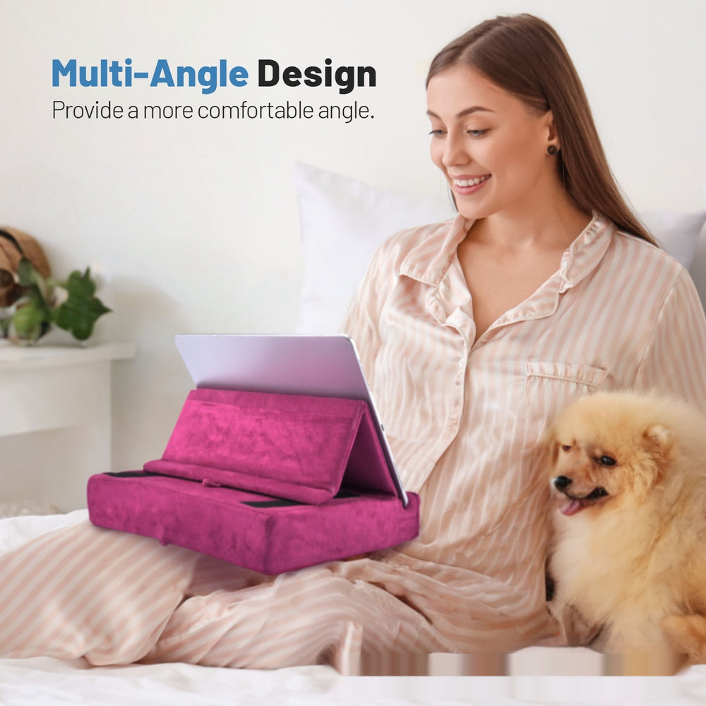 Tablet PC Reading Pillow Notebook Triangular Supporting Frame