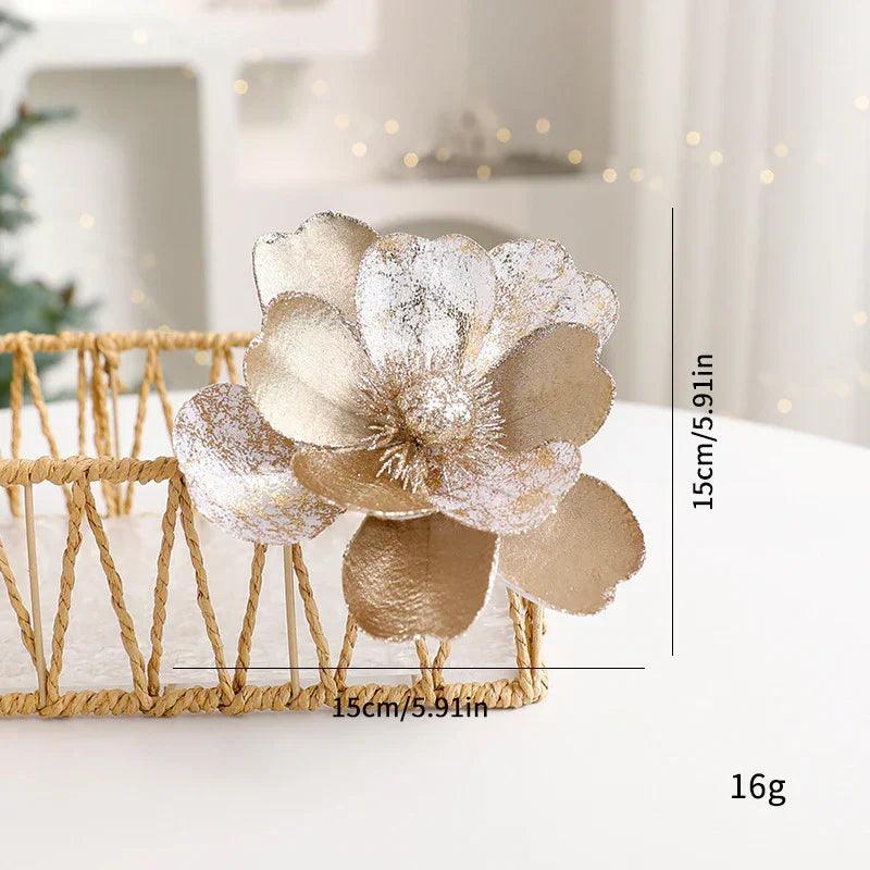 Ornements de fleurs de Noël Décorations pour arbre de NoëlEX-STOCK Canada