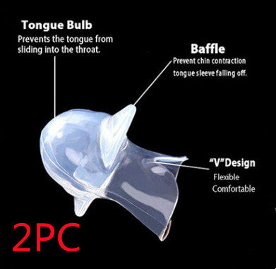 Étui à langue en silicone transparent Dispositif anti-ronflementEX-STOCK Canada