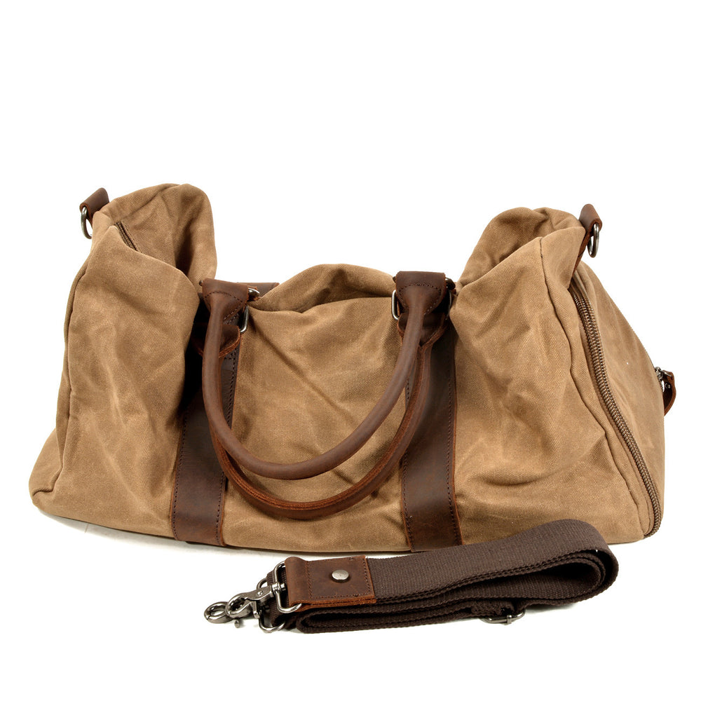 Sac de voyage pour hommes en toile grande capacité, sac de natation avec séparation sèche-humide, portable à une épaule | EX-STOCK Canada