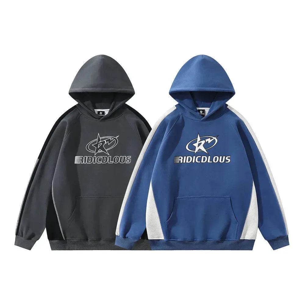 Fall American star Printed Hoodie Sweatshirt Pullover High Street Fashion - EX-STOCK Canada