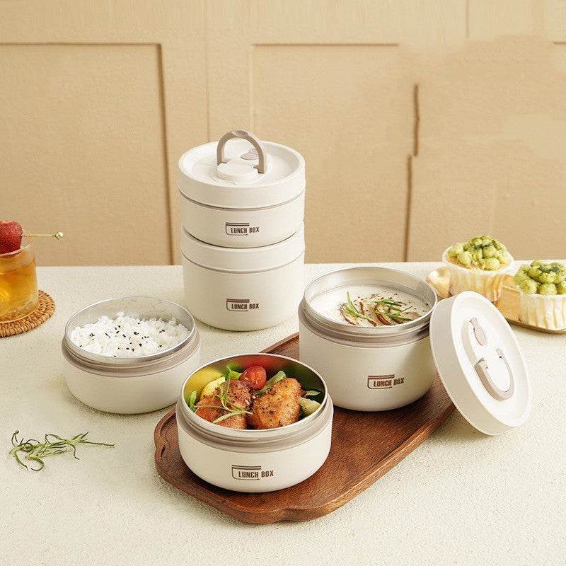 Portable PP 304 Stainless Steel Work Lunch Box - EX-STOCK Canada