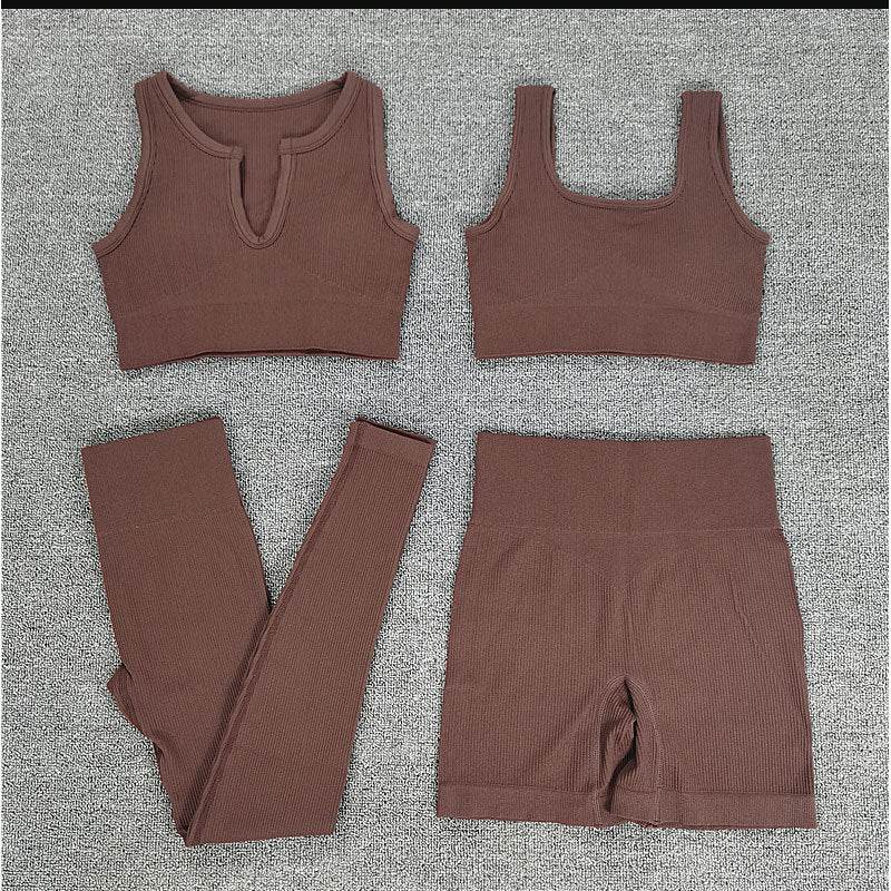 6pcs Yoga Workout Outfit set for women Gym clothes - EX-STOCK Canada