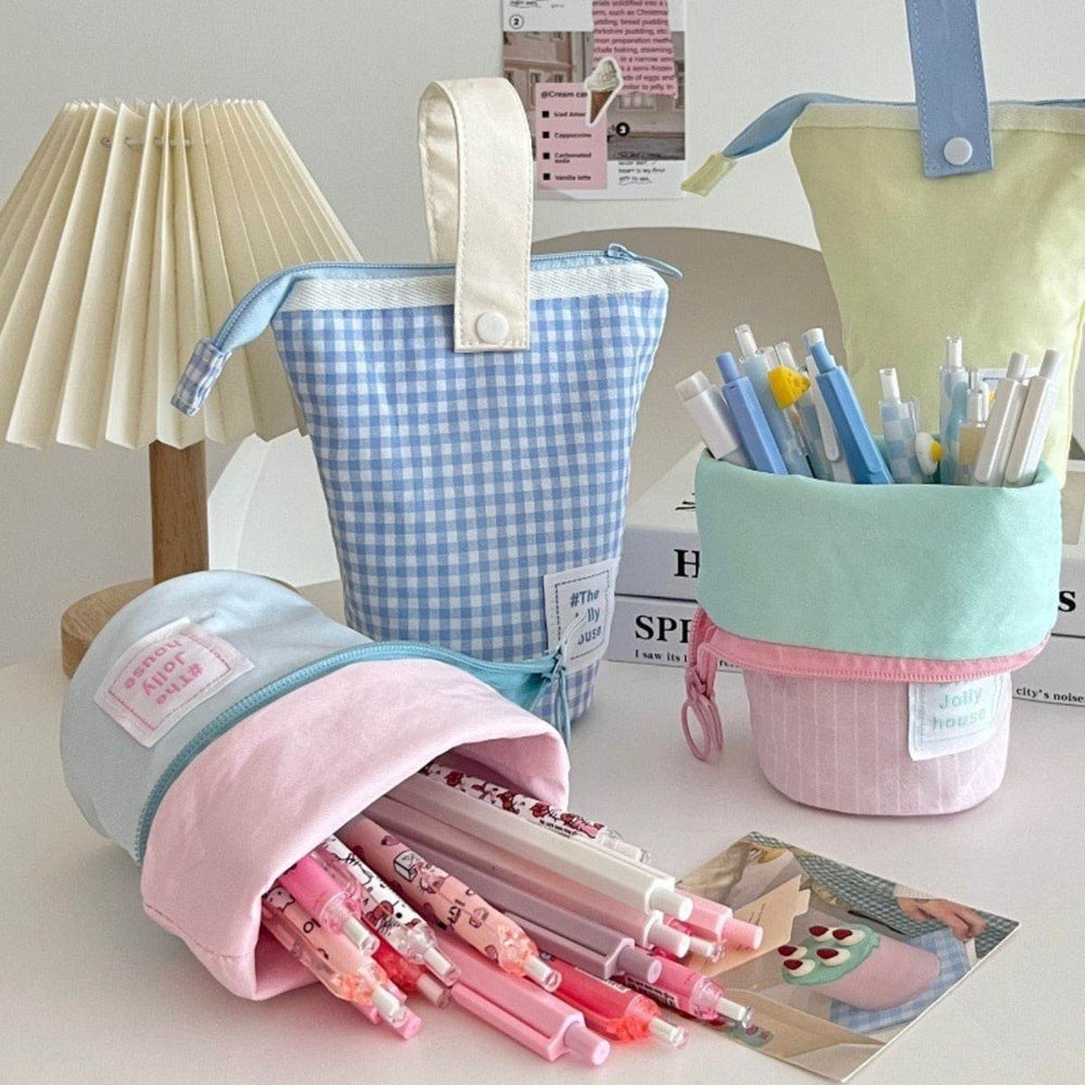 Stationery storage bag - Foldable Compartment - Large Capacity - EX-STOCK Canada