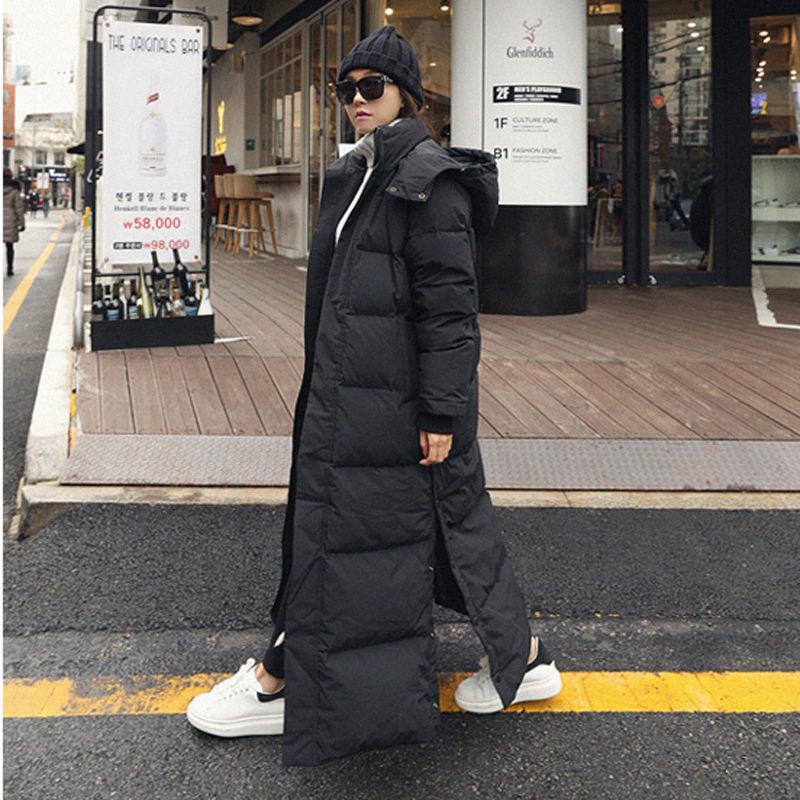 Manteau en coton pour femmes, ample et rembourré, long, sous le genou - EX-STOCK Canada