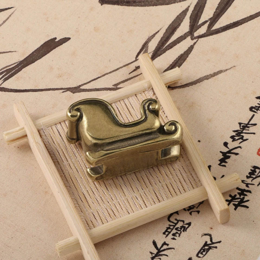 Christmas Sled Creative Antique Reproduction Distressed Ornaments Brass Crafts - EX-STOCK Canada