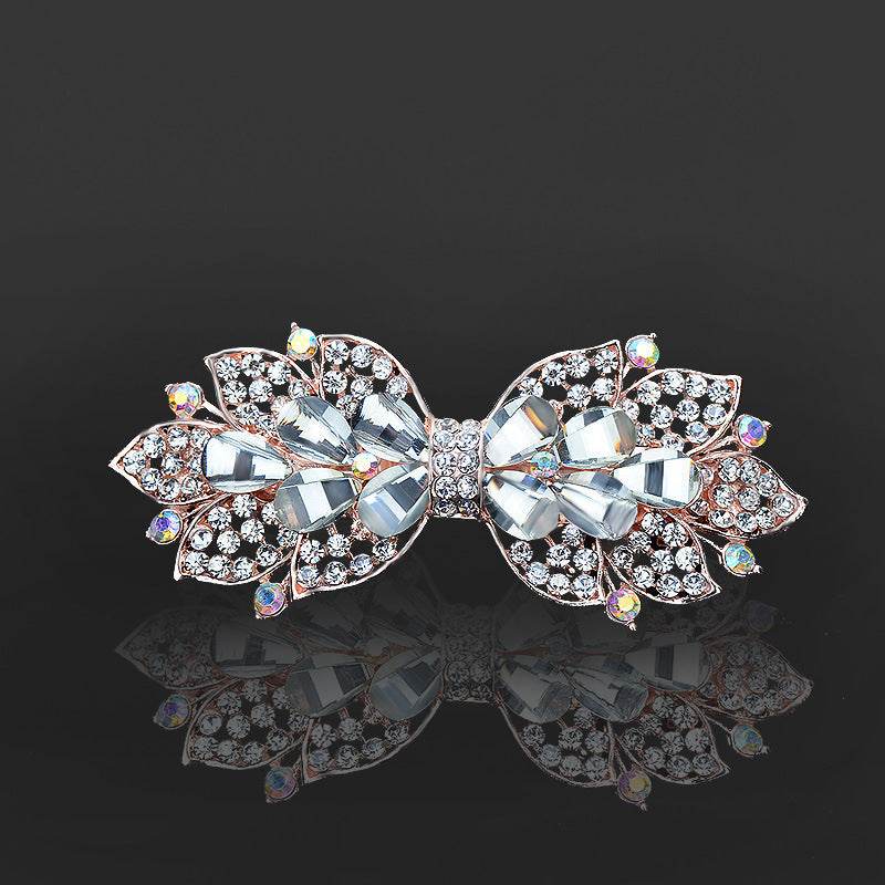 Rhinestone bow hair clip Accessories - EX-STOCK Canada