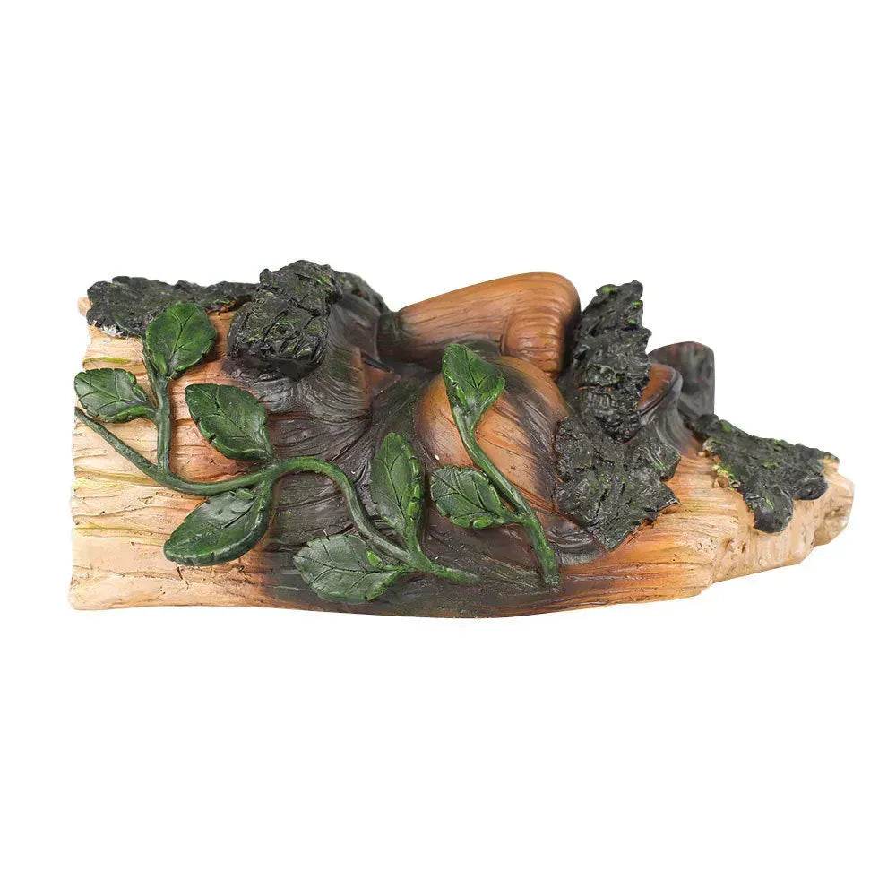 Smoker Man Wooden Resin Craft Ornaments Wall Decor - EX-STOCK Canada