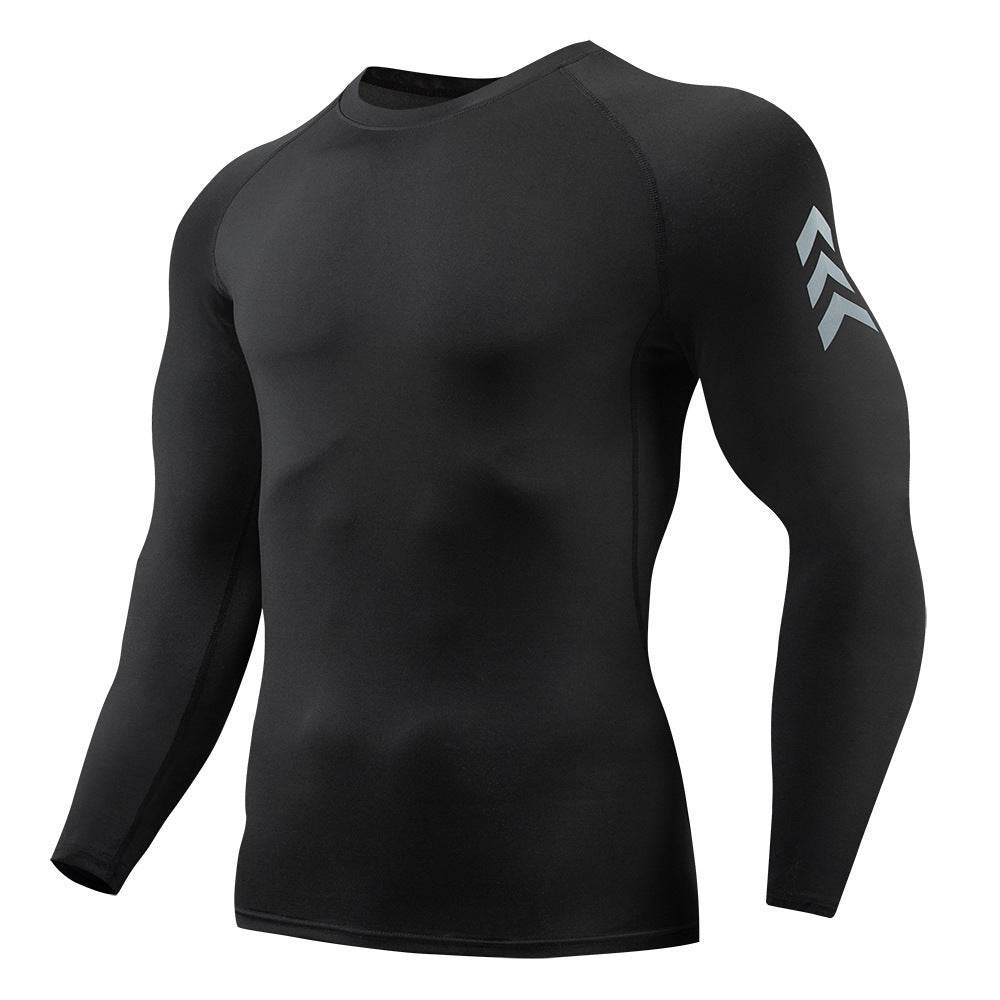 Men's Sports Quick-drying Long sleeve Workout Fitness T-shirt top - EX-STOCK Canada