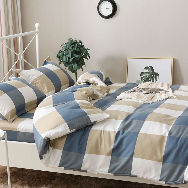 Skin-friendly Quilt Cover Brushed One-piece Double Duvet Cover Bed EX-STOCK Canada